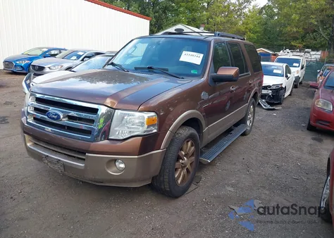 2011 Ford Expedition King Ranch из США, поврежденный, VIN 1FMJU1H50BEF21123
